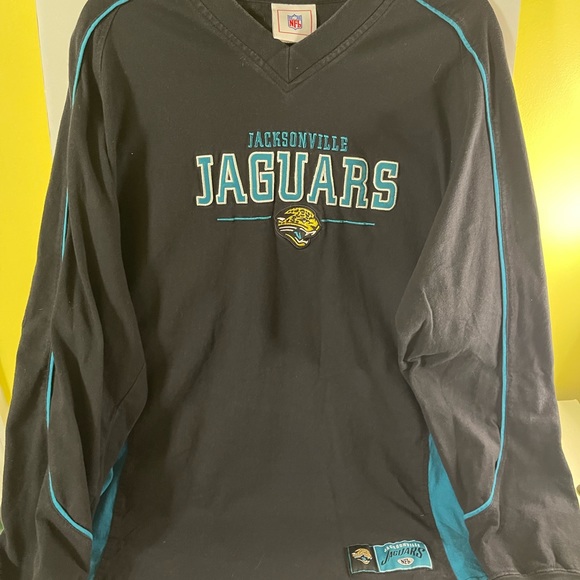 Jacksonville Jaguars NFL long sleeve pullover size large - Picture 2 of 7